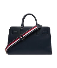 TOMMY HILFIGER TH JOY Bolso grande con correa de hombro extra&iacute;ble espacio azul - Bolsos Mujer - 3