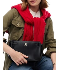 TOMMY HILFIGER TH JOY Bolso de hombro, doble portabilidad negro - Bolsos Mujer - 2