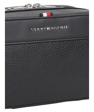TOMMY HILFIGER TH CENTRAL Estuche de belleza moleteado con logotipo negro - Neceser - 4