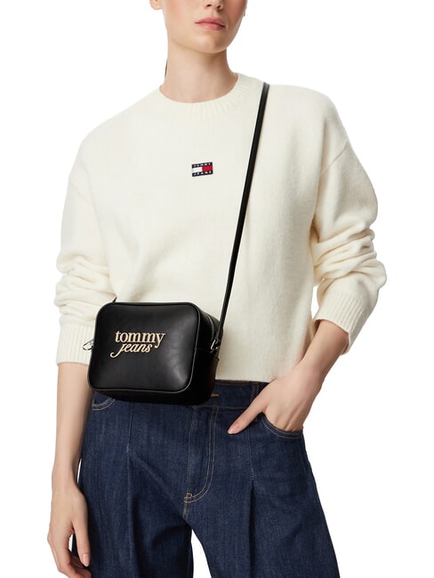 TJW MUST Minibolso de hombro negro - Bolsos Mujer