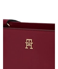 TOMMY HILFIGER TH JOY Bolso de hombro, doble portabilidad rojo oto&ntilde;al - Bolsos Mujer - 3