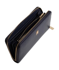TOMMY HILFIGER TH ICON Cartera con cremallera espacio azul - Carteras Mujer - 3