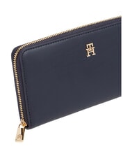 TOMMY HILFIGER TH ICON Cartera con cremallera espacio azul - Carteras Mujer - 4