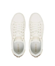GUESS WESLI Zapatillas Oro blanco - Zapatos Mujer - 4