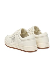 GUESS UDDENT Zapatillas de cuero marfil - Zapatos Hombre - 3