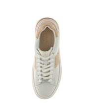 GUESS ELBA Zapatillas blanco beige - Zapatos Hombre - 4