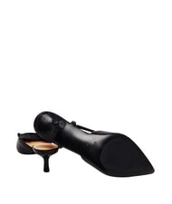 GUESS YANNO2 Escote de piel con tac&oacute;n de 5,8 cm. NEGRO - Zapatos Mujer - 4