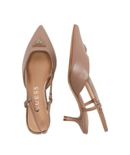 GUESS YANNO2 Escote de piel con tac&oacute;n de 5,8 cm. desnudo - Zapatos Mujer - 3
