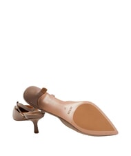 GUESS YANNO2 Escote de piel con tac&oacute;n de 5,8 cm. desnudo - Zapatos Mujer - 4