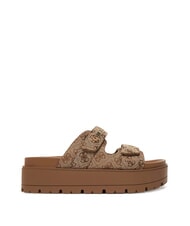 GUESS FAXON2 Sandalias de cu&ntilde;a de 6,5 cm - Zapatos Mujer