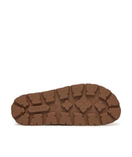 GUESS FAXON2 Sandalias de cu&ntilde;a de 6,5 cm Beige / Marr&oacute;n - Zapatos Mujer - 5