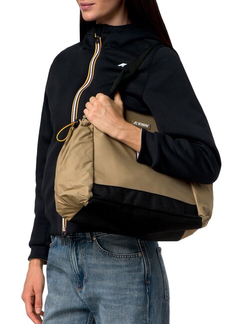 AISY Bolso de hombro, con correa para el hombro caqui beige - Bolsos Mujer