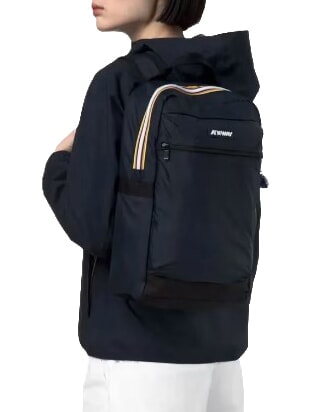 MID LAON Mochila de nailon repelente al agua profundidad azul - Mochilas Escuela & Tiempo Libre
