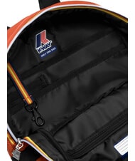 KWAY MID LAON Mochila de nailon repelente al agua naranja parduzco - Mochilas Escuela & Tiempo Libre - 4