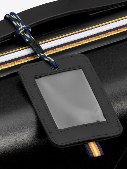 EUDOXIE LOGO Maleta de mano con carrito y monograma K-Way. negro tambi&eacute;n - Equipaje de mano