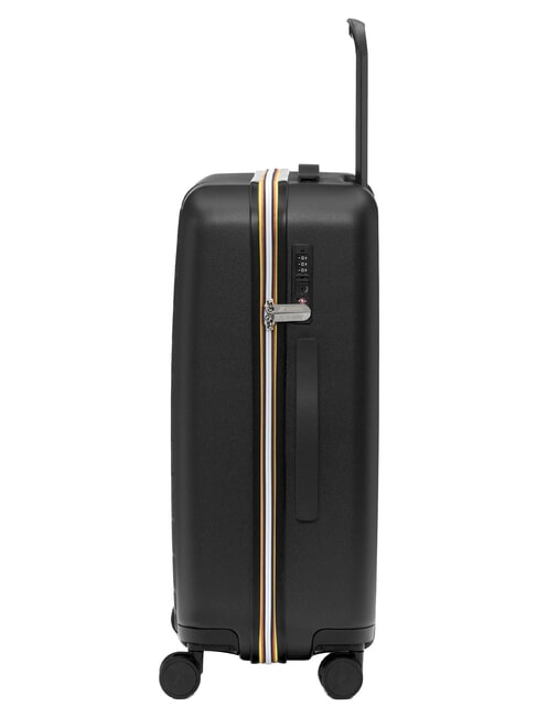 EUDOXIEUR LOGO Carrito mediano, con monograma K-Way. negro tambi&eacute;n - Trolley R&iacute;gidos