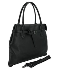 GABS ELIF Bolso de mano mediano de piel con correa para el hombro. negro - Bolsos Mujer - 2