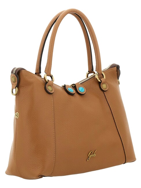 THAMARA PLUS Bolso de hombro mediano, de piel. le&oacute;n/gamuza - Bolsos Mujer