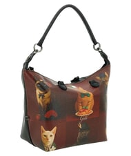 GABS G3 PLUS Bolsa de compras mediana, convertible gatos rojos en todo el mundo - Bolsos Mujer - 3
