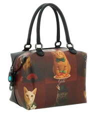 GABS G3 PLUS Bolsa de compras mediana, convertible gatos rojos en todo el mundo - Bolsos Mujer - 4