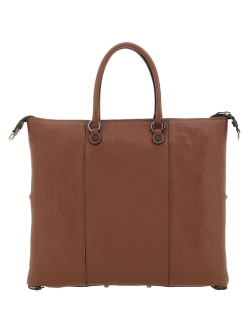 G3 PLUS Bolsa de compras grande y convertible cuero oscuro - Bolsos Mujer