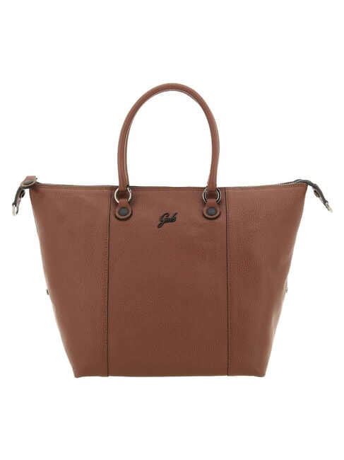 G3 PLUS Bolsa de compras grande y convertible cuero oscuro - Bolsos Mujer