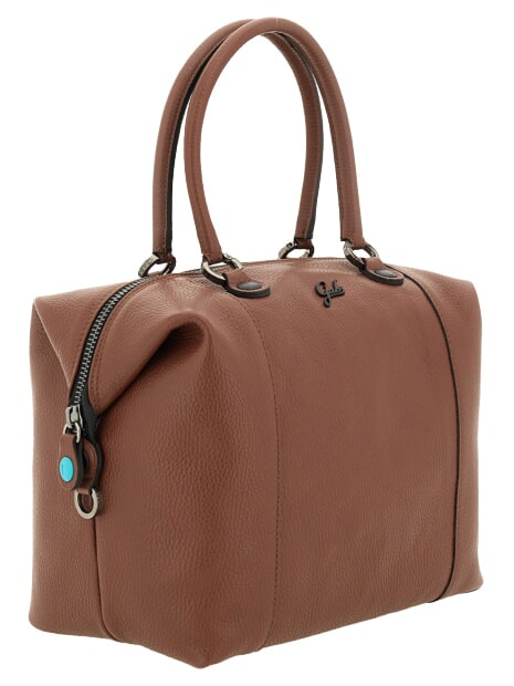G3 PLUS Bolsa de compras grande y convertible cuero oscuro - Bolsos Mujer