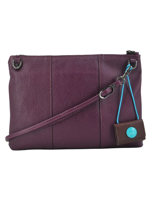 BEYONCE Bolso de mano mediano de piel con correa para el hombro. magenta imperial - Bolsos Mujer