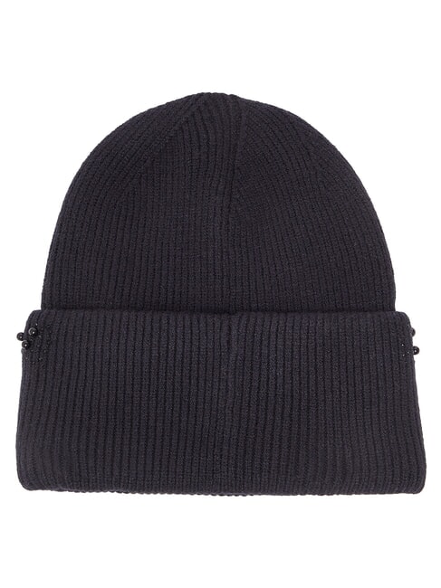 PERLE Gorro de punto con cuentas NEGRO - Sombreros