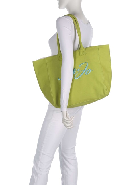 PLENTIA Bolso de hombro, bolso de playa verde &aacute;cido - Bolsos Mujer