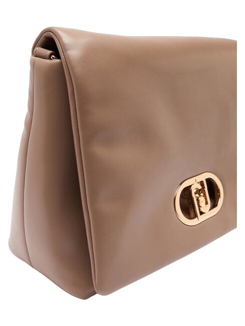 LAPUFFY Bolso de hombro con correa para el hombro. moca - Bolsos Mujer