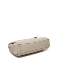 GUESS EVIE Bolso de hombro gris topo claro - Bolsos Mujer - 4