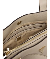 GUESS EVIE Bolso de hombro gris topo claro - Bolsos Mujer - 5