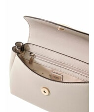 GUESS EVIE Bolso de mano con correa para el hombro. gris topo claro - Bolsos Mujer - 3