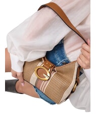 GUESS CAMDEN S Bolso de hombro COGNAC MULTI - Bolsos Mujer - 4