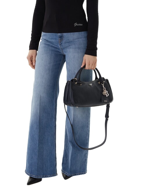 EVIE Bolso de mano con correa de hombro extra&iacute;ble NEGRO - Bolsos Mujer