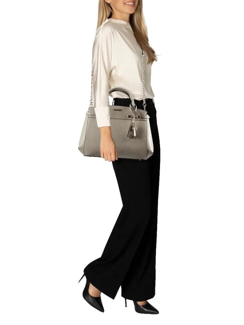 MELINDA Bolso de mano con correa para el hombro. gris topo claro - Bolsos Mujer