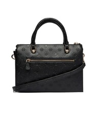 GUESS DITA Bolso de mano con correa para el hombro. logotipo negro - Bolsos Mujer - 3
