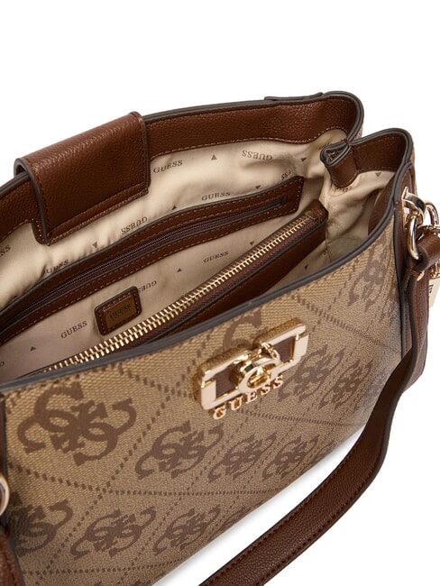 KARNILLA Bolso de hombro logotipo de caf&eacute; con leche / marr&oacute;n - Bolsos Mujer