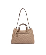 GUESS ISEMAY Bolso de mano con correa para el hombro. moca p&aacute;lido - Bolsos Mujer - 3