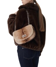 GUESS MAVIS Bolso de hombro multi espresso - Bolsos Mujer - 2