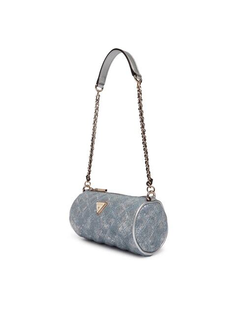 GIULLY 2 Minibolso de hombro mezclilla metalizada - Bolsos Mujer