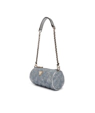 GUESS GIULLY 2 Minibolso de hombro mezclilla metalizada - Bolsos Mujer - 3