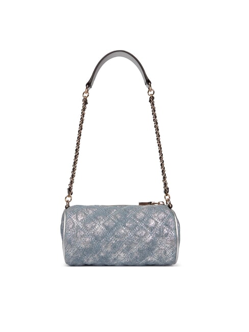GIULLY 2 Minibolso de hombro mezclilla metalizada - Bolsos Mujer