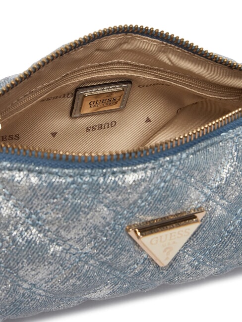 GIULLY 2 Minibolso de hombro mezclilla metalizada - Bolsos Mujer