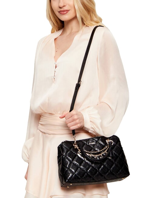 LIBBY2 Bolso de mano con correa para el hombro. NEGRO - Bolsos Mujer