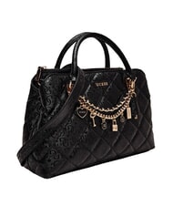 GUESS LIBBY2 Bolso de mano con correa para el hombro. NEGRO - Bolsos Mujer - 3