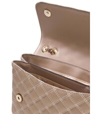 GUESS GIULLY2 Bolso de hombro / bolso cruzado moca p&aacute;lido - Bolsos Mujer - 3