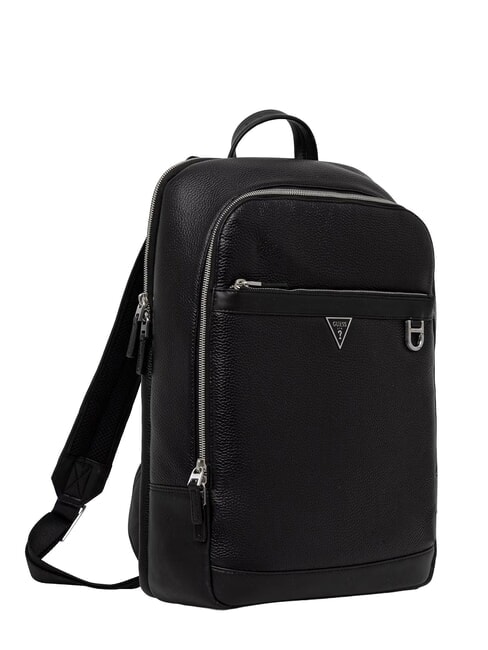 MONACO Mochila de cuero NEGRO - Mochilas Escuela & Tiempo Libre