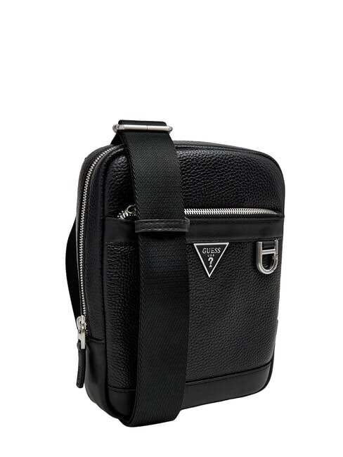 MONACO Minibolso de piel NEGRO - Bandoleras Hombre